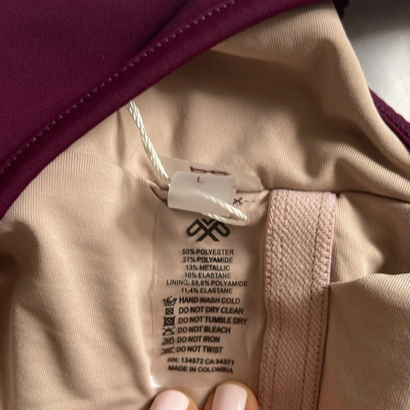 PQ Joy Scoop-Neck One-Piece Swimsuit Size L - Picture 5 of 8